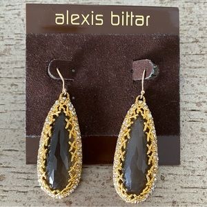 Alexis Bittar drop stone earrings